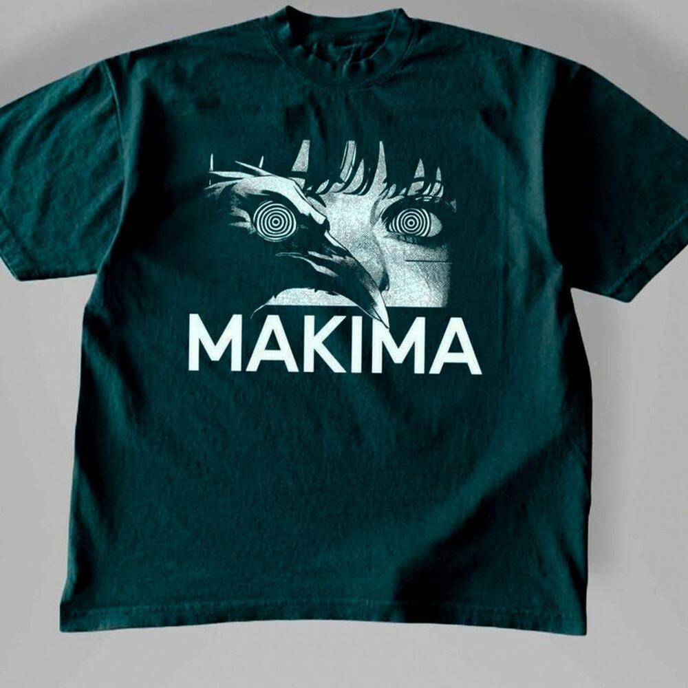 Style Makima Chainsaw Man Anime Graphic Tee Manga   T Shirt
